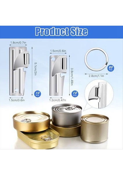 P38 ve P51 Anahtar Halkaları Olan Açıcılar Paslanmaz Çelik Manuel Kamp Açıcı Taşınabilir Mutfak Seyahati Için Portatif Olabilir (Yurt Dışından) fırsatları