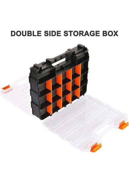 Çift Taraflı Araç Organizatör Donanım Aracı Aksesuar Kutusu Parçalar Kutu Araç Kutusu (Yurt Dışından) modelleri