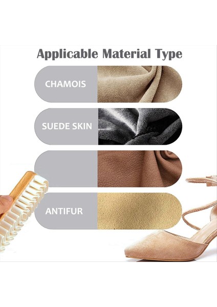 2 Adet Süet Ayakkabı Fırçası Süet Temizlik Fırçası Yumuşak Süet Silgi Katlanmış Krep Fırçaları Deri (Yurt Dışından) fiyatları