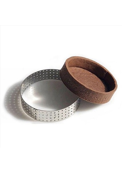 36PCS 6cm Tart Halkası Paslanmaz Çelik Tartlet Kalıp Daire Kesici Pasta Halkası Isıya Dayanıklı Delikli Kek Köpük Kalıpları (Yurt Dışından) indirimleri