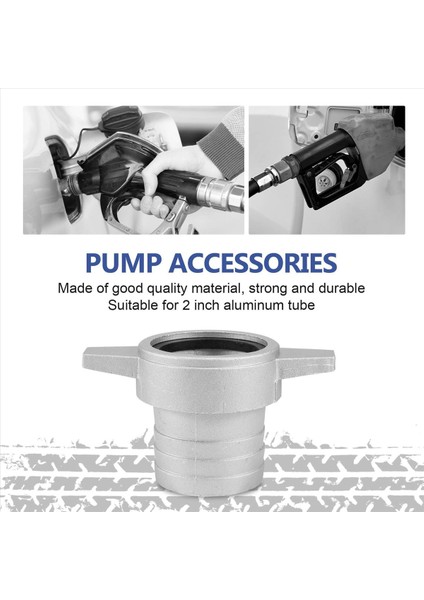 6x Su Pompaları Tespitler 2 Inç Alüminyum Boru Kauçuk Conta Pompası Konektör Borusu ile Bağlantı Anahtarı (Yurt Dışından) indirimleri