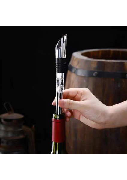 4pcs Şarap Soğutucu Şarap Şişesi Soğutucu Paslanmaz Çelik Şarap Sopa Sopa Şarap Dahası Şarap Havalandırıcısı (Yurt Dışından) indirimleri