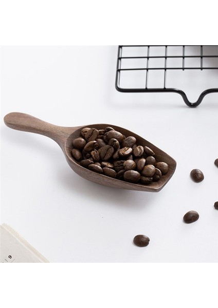 Masif Ahşap Kahve Çekirdeği Kaşığı Siyah Ceviz Bütün Ahşap Kazma Kahve Çekirdeği Çay Kürek Ahşap Kürek (Yurt Dışından) modelleri