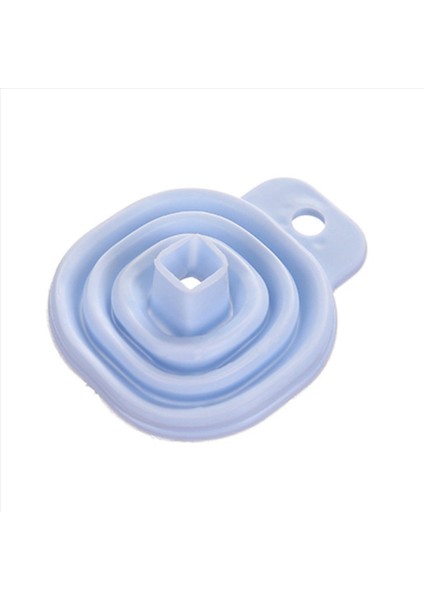 2x Yenilik Silikon Katlanır Huni Teleskopik Uzun Katlanabilir Stil Huniler Mavi (Yurt Dışından) indirimleri