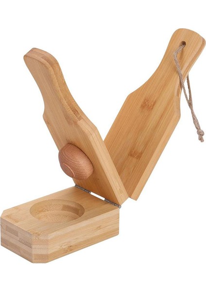 1pcs Ahşap Pastırma Muz Sepeti Kalıp Köfte Ekspres Kalıp Mutfak Aleti Köfte Pres Köfte Üreticisi Kalıp (Yurt Dışından)