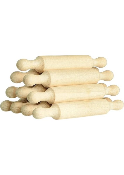 30X Ahşap Mini Yuvarlanma Pimi 6 Inç Uzunluğunda Mutfak Pişirme Pimi Küçük Ahşap Hamur Silindir Çocuklar Için Fondan Makarna (Yurt Dışından) fiyatları