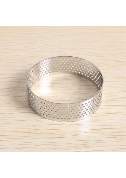 30PCS Yuvarlak Tatlı Paslanmaz Çelik Deligini Meyveli Pasta Kek Kukar Kalıp Mutfak Mutfak Pişirme Kalıp 6cm (Yurt Dışından)