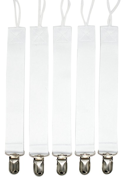 Tekstil Klipsli Emzik Gıda Sınıfı Süblimasyon Boş Evrensel Bebek Emziği Klipli 30 Adet (Yurt Dışından)