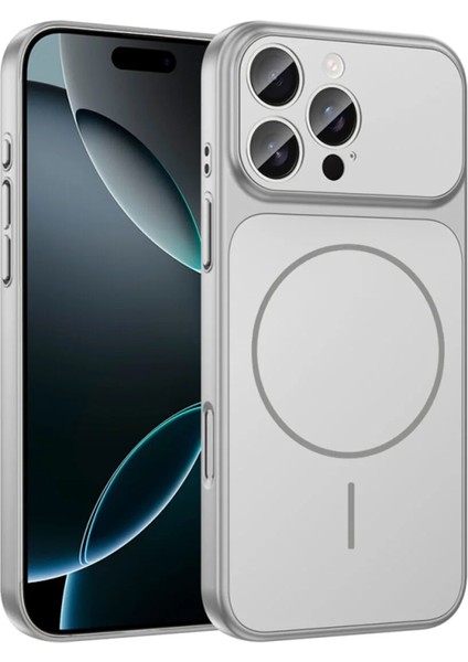 16 Pro Max Kılıf – 17 Pro Max Görünümü Veren Magsafe Uyumlu Premium Koruma Kapak