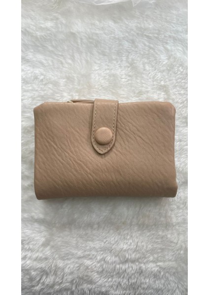 Yumuşak Dokulu Bileklikli Orta Boy Kullanışlı Toz Torbalı Kadın Cüzdan