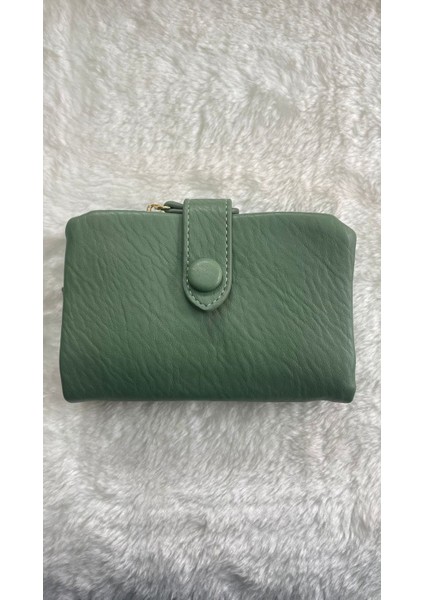 Yumuşak Dokulu Bileklikli Orta Boy Kullanışlı Toz Torbalı Kadın Cüzdan