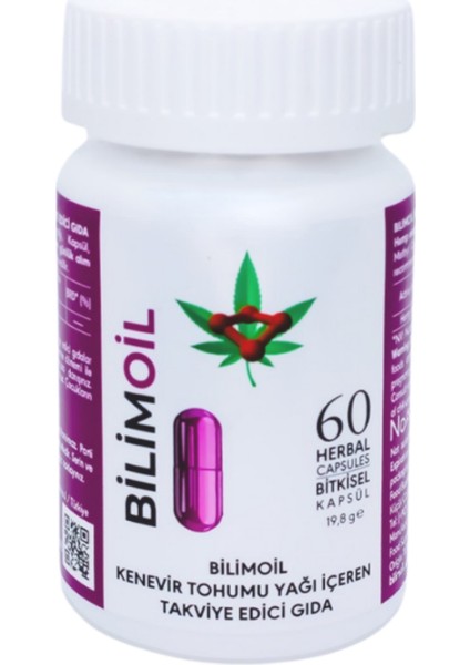 Yüksek Enerjili Oksijen ile Kenevir Tohum Yağı ve Zeytinyağı Içeren Takviye Edici Gıda 60 Kapsül fiyatları