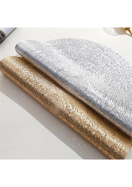 Pvc Yemek Takımı, Yuvarlak Pvc Amerikan Servis Seti 6 Parça Gümüş(Silver) fiyatları