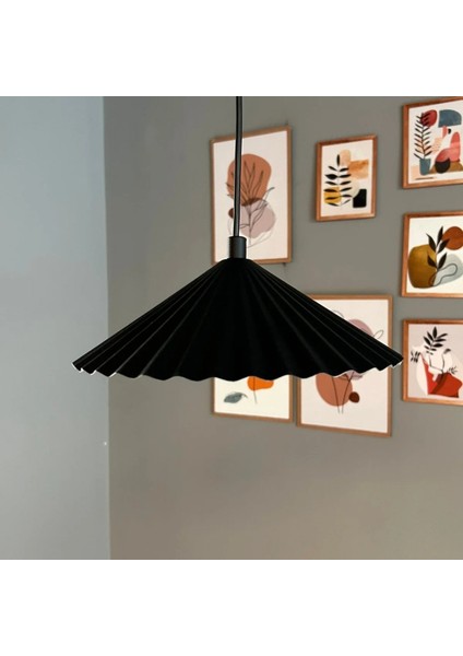 Avilla Siyah Metal Avize Tekli Rustik Cafe Mutfak Modern Dekoratif Sarkıt Aydınlatma modelleri