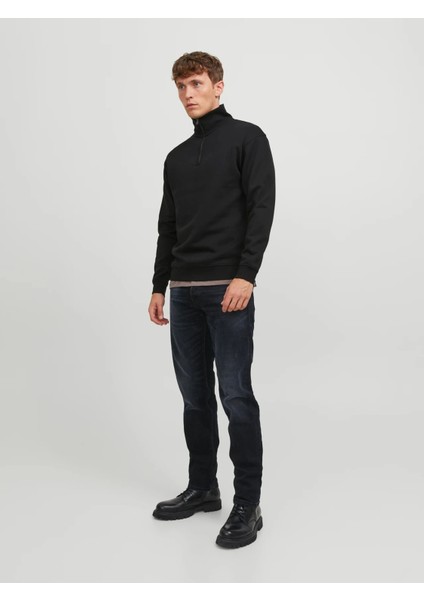 Jack&jones 12250747 Erkek Sweat - Siyah fiyatları