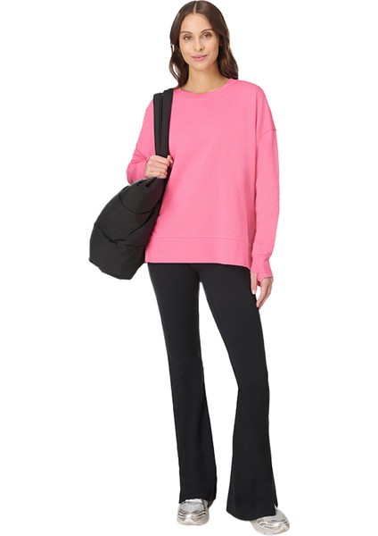 After Class Longline Kadın Pembe Sweatshirt indirimleri