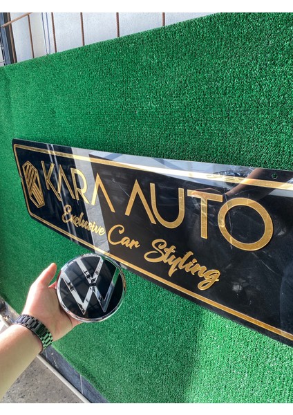 Volkswagen Golf Panjur Logosu (Yeni Görünüm)