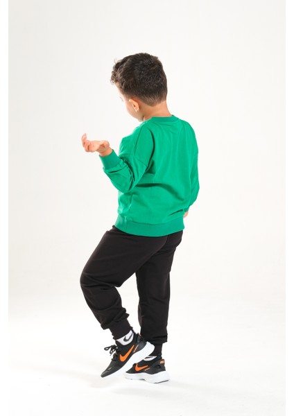 Erkek/kız Owersize Çocuk Takım %100 Pamuk fırsatları