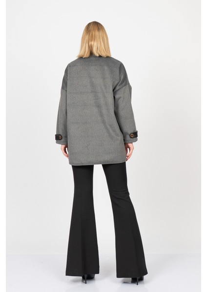 Elitesoft Deri Detaylı Kaşe Kaban Hırka – 2634 modelleri