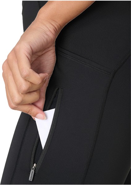 Winter Power 7/8 Kadın Siyah Koşu Taytı indirimleri