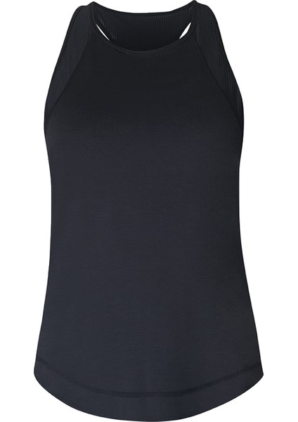 Breathe Easy Run Tank Top Kadın Siyah Koşu Tank Top