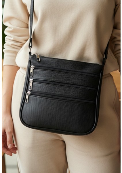 Gerçek Deri Çok Gözlü Yumuşak Omuz Askılı Çanta fiyatları