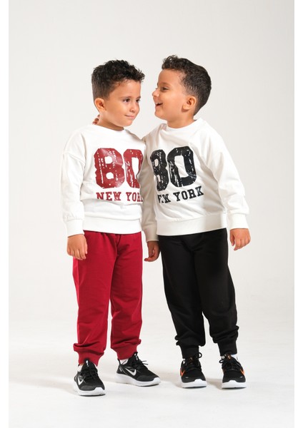 Erkek/kız Owersize Çocuk Takım %100 Pamuk indirimleri