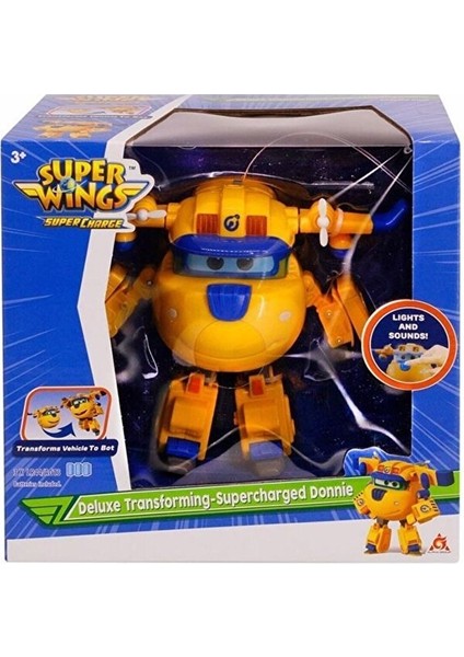 Harika Kanatlar Dönüşen Deluxe Supercharge Donıe Harika Kanatlar Donnie Figür