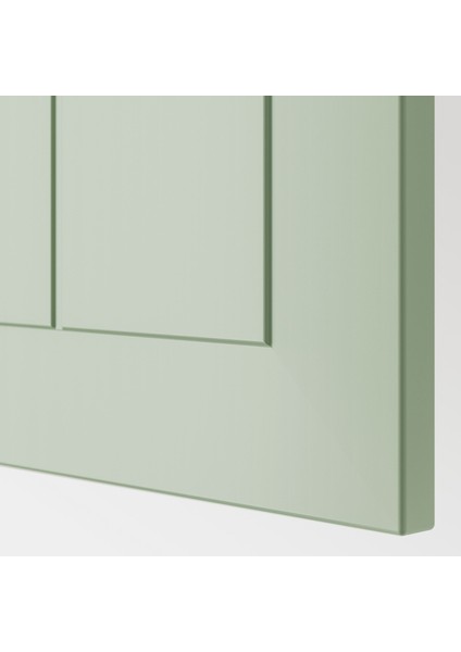Mutfak Boy Dolabı, Stensund Açık Yeşil, 40X60X220 Cm, 2 Kapaklı ve 6 Raflı fiyatları