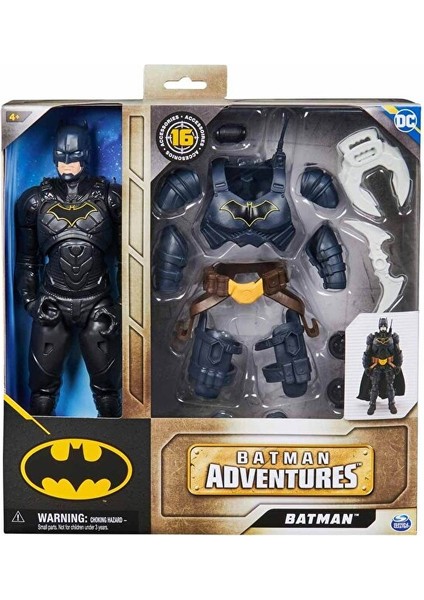 Batman Oyun Seti Batman Adventures Aksiyon Figür 30 cm Batman Oyuncak Seti 17 Parça indirimleri