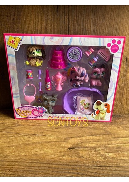 Oyuncak Miniş Ailesi Oyuncak Neşeli Minişler Toplam 17 Parça Oyuncak Miniş Figürleri Oyuncak Miniş