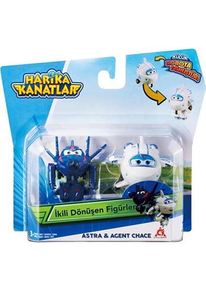 Oyuncak Harika Kanatlar 2li Mini Figür Seti Harika Kanatlar Ajan Chace Astra