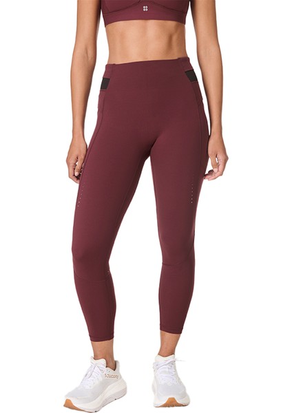 Ultimate Running 7/8 Legging Kadın Kırmızı Koşu Taytı