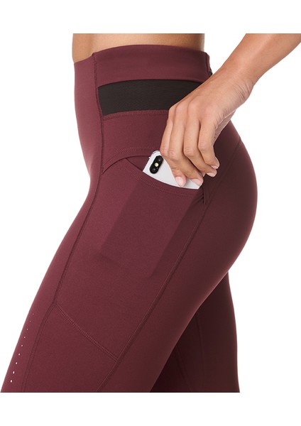 Ultimate Running 7/8 Legging Kadın Kırmızı Koşu Taytı modelleri