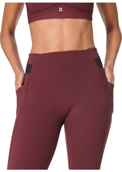 Ultimate Running 7/8 Legging Kadın Kırmızı Koşu Taytı fırsatları