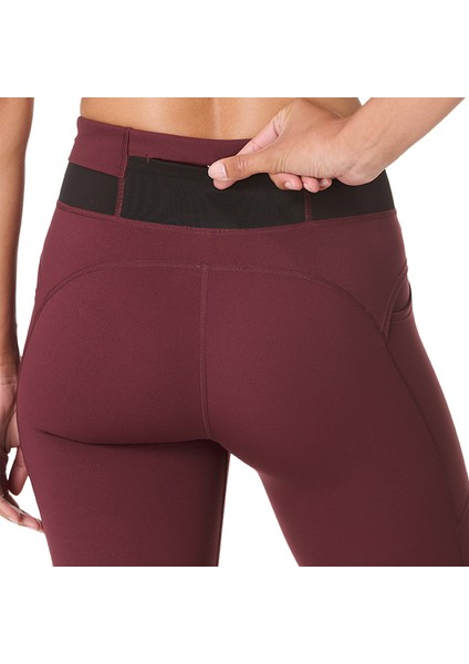 Ultimate Running 7/8 Legging Kadın Kırmızı Koşu Taytı