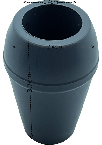 Ahşap Jaluzi Perde Koyu Gri Plastik Püskül