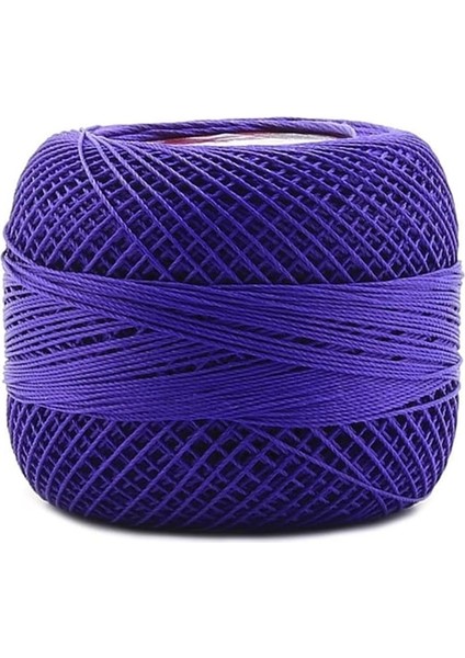 - 35 - Etamin ve Kanaviçe Ipliği 6 Kat 25GR -Mor
