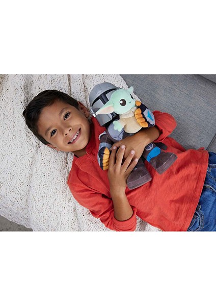 Star Wars Mandalorian Sesli Pelüş Figür HNT52 Star Wars Grogu Peluş Figür Orijinal indirimleri