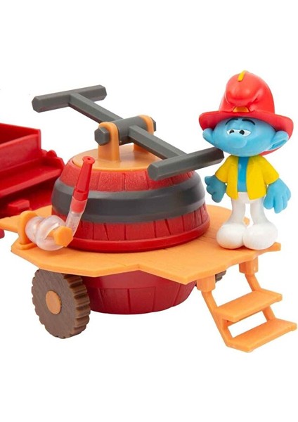 Şirinler Itfaiye Aracı PUF26000 Şirinler Oyuncak Figür ve Aracı Şirinler Itfaiyeci Şirin ve Arabası fırsatları