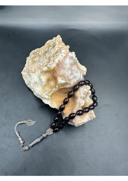 Lpaka Yaprak Püskül Ateş Kehribar Tespih (Ahşap Kutulu) fırsatları