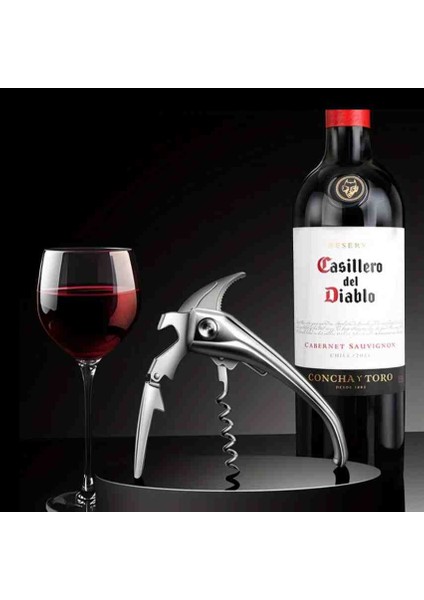 Premium Metal Paslanmaz Tirbuşon Şarap ve Şampanya Mantar Açacağı modelleri