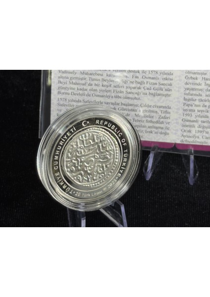 Osmanlı Padişahları Serisi Iıı. Murad 3. Murat Osmanlı Padişahları Serisi No: 12 Gümüş Hatıra Para Çil indirimleri