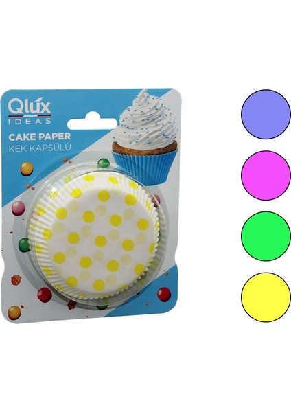 50PCS Turta - Cupcake Kek Kapsül (5314)