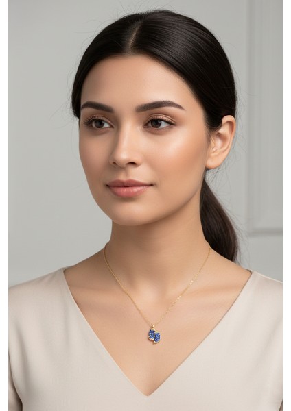 Bebek Kolyesi Sarı Altın Renkli Bayan Gümüş Kolye WSN273 fiyatları