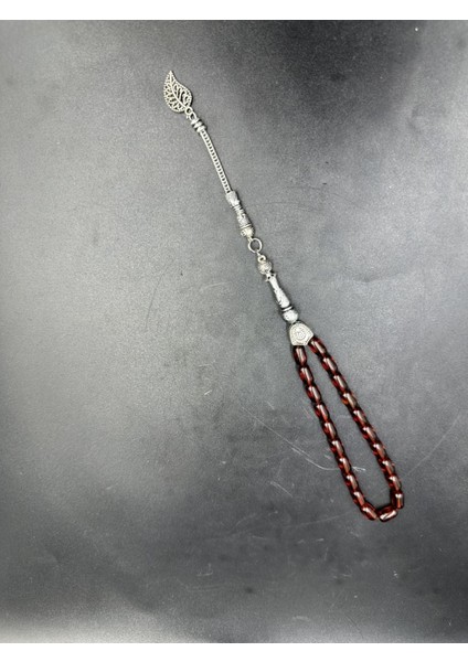 Ay Yılldız Alpaka Püskül Ateş Kehribar Tespih Ahşap Kutu) fiyatları