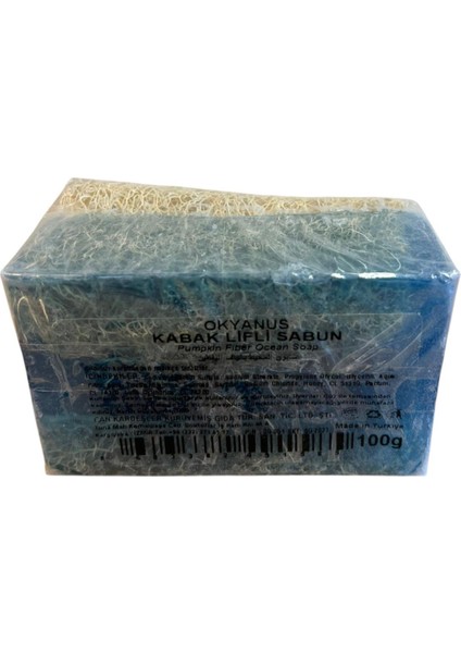 Kabak Lifli Sabun - Okyanus Sabun 100 G Paket