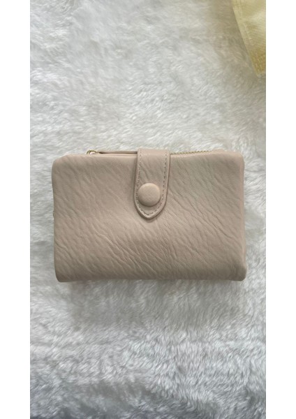 Yumuşak Dokulu Bileklikli Orta Boy Kullanışlı Toz Torbalı Kadın Cüzdan