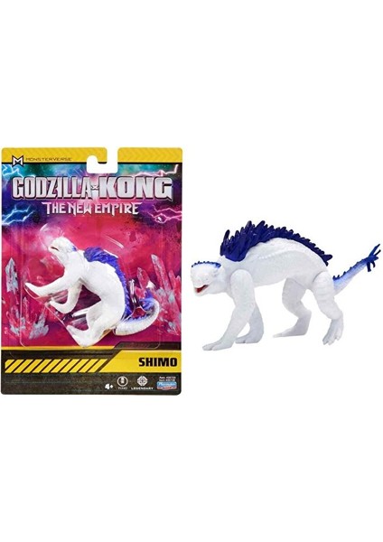 Gxk Mini Figür 8 cm Godzilla x Kong Shimo Aksiyon Figürü Shimo Figür Oyuncak