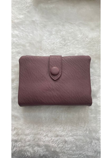 Yumuşak Dokulu Bileklikli Orta Boy Kullanışlı Toz Torbalı Kadın Cüzdan